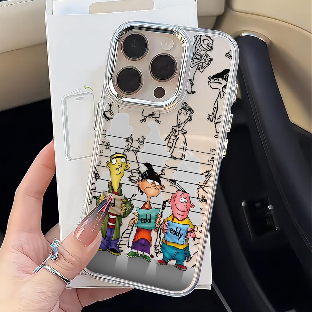 Чехол для телефона E-Ed Edd N Eddy для Samsung Galaxy S25 S24 S23 S22 S21 S20 Note20 FE Ultra Edge Plus 4G 5G Прозрачный Мягкий Чехол