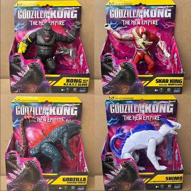 Фигурки Monsterverse Godzilla X Kong The New Empire Родан Скар Кинг Шимо Мотра Тиамат Родан Титанус Сцилла Модели Игрушки