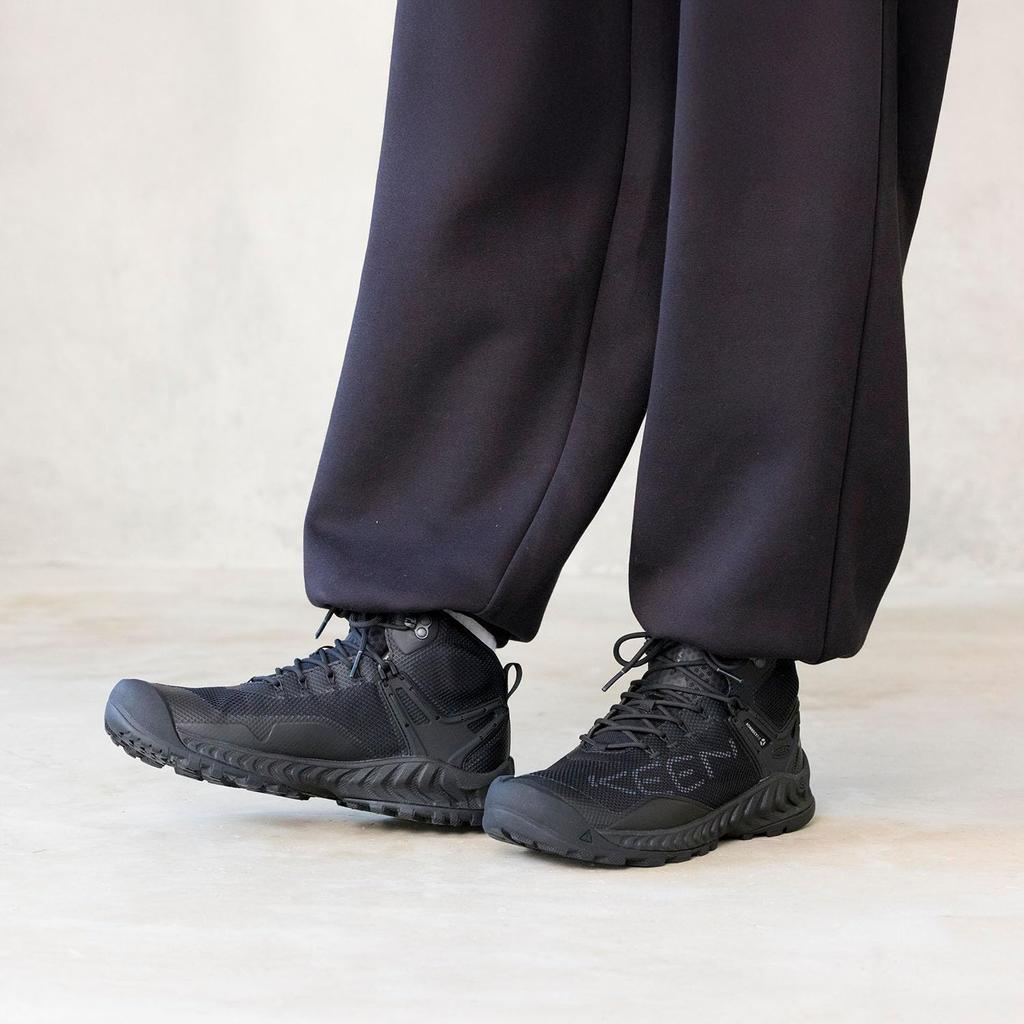 [KEEN] NXIS EVO MID WP Waterproof, Slip-Resistant, Cushioned, Breathable Hiking, Trekking 28.5cm