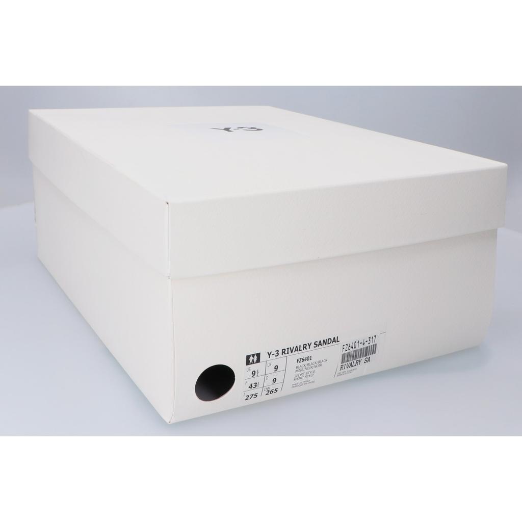 Y-3 FZ6401 RIVALRY SANDAL Rivalry Sandals shoes US9 1/2 BLACKUsed