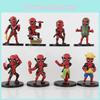Adorable Deadpool Q Version Collectible Figure Blind Box Toy Model Set For Fans