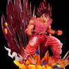 Z King Of The World Fist Goku Figurine Bursting With Energy Red Color Anime  Statue Model Decoration