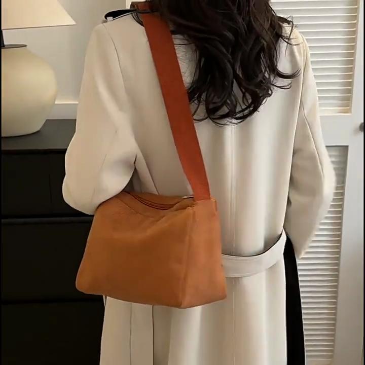 Сплошная вельветовая сумка через плечо, универсальная сумка на молнии, универсальная сумка через плечо для ручной клади