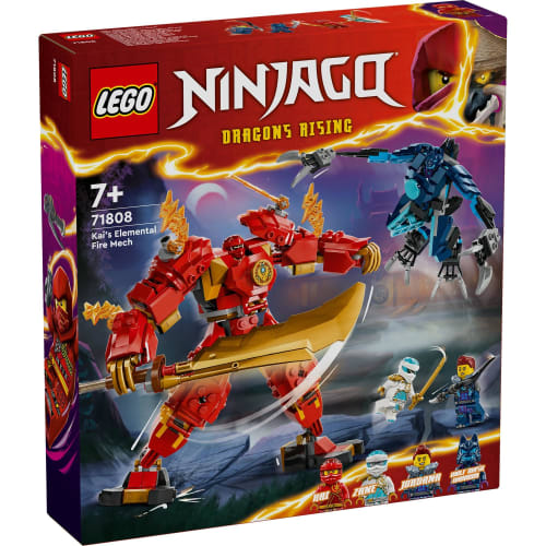 LEGO Ninjago Kai's Element Power Mecha Suit Игрушка в подарок на день рождения Блок Рождество Мальчики Девочки Дети 7 лет 8 лет 9 лет Начальная школа