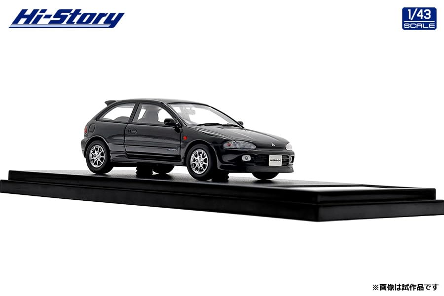INTERALLIED Hi Story Mitsubishi MIRAGE Pyrenees Black Finished Product 1/43 CYBORG-R (1992)