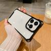 Роскошный чехол для телефона для iPhone 12 13 14 15 16 iPhone 13 14 15 16 Pro/ Pro Max Противоударный чехол для телефона с четырьмя углами и возможностью крепления шнурка
