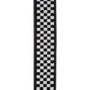 Guitar Strap Woven Strap 50C02 Black & White Checkerboard D'Addario