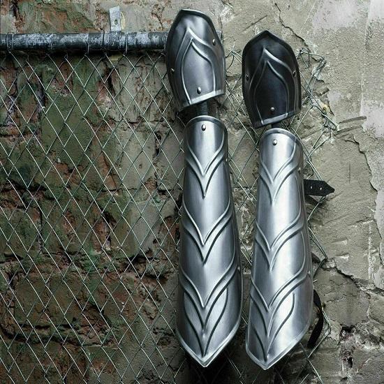Наручи Royal Handicraft Metal с доспехами Эльвинов в стиле Средневековья для костюмов лерпов. Праздничные подарки Костюм на Хэллоуин