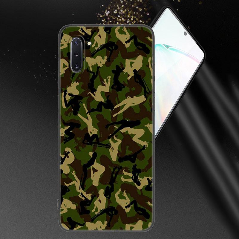 Камуфляжный Чехол для Телефона Камуфляж Армейский Для Samsung M30 M31 S Note 10 20 M04 M13 M32 M14 M23 M33 M34 M42 M52 M53 M54 M11 M12 M21 M22 M51