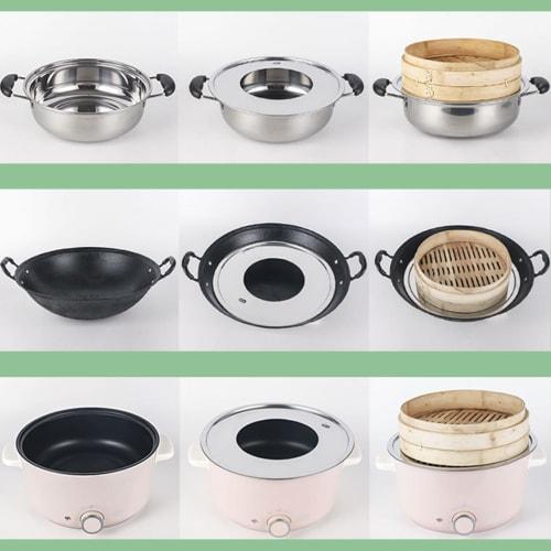 24cm diameter steamer tray, stainless steel, durable, fits pots 21-24cm and steamers 16-21cm