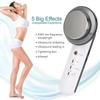 Beauty Apparatus with 3 Functions: Ultrasonic Body Slimming, Face Lifting Via EMS Massager and Fat Removal Therapy