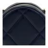 CHANEL 19Bag Sheepskin Evening Bag, Round Bag, Handheld Shoulder Bag, Crossbody Bag Women's Dark Blue AP0945-B03211-N7384