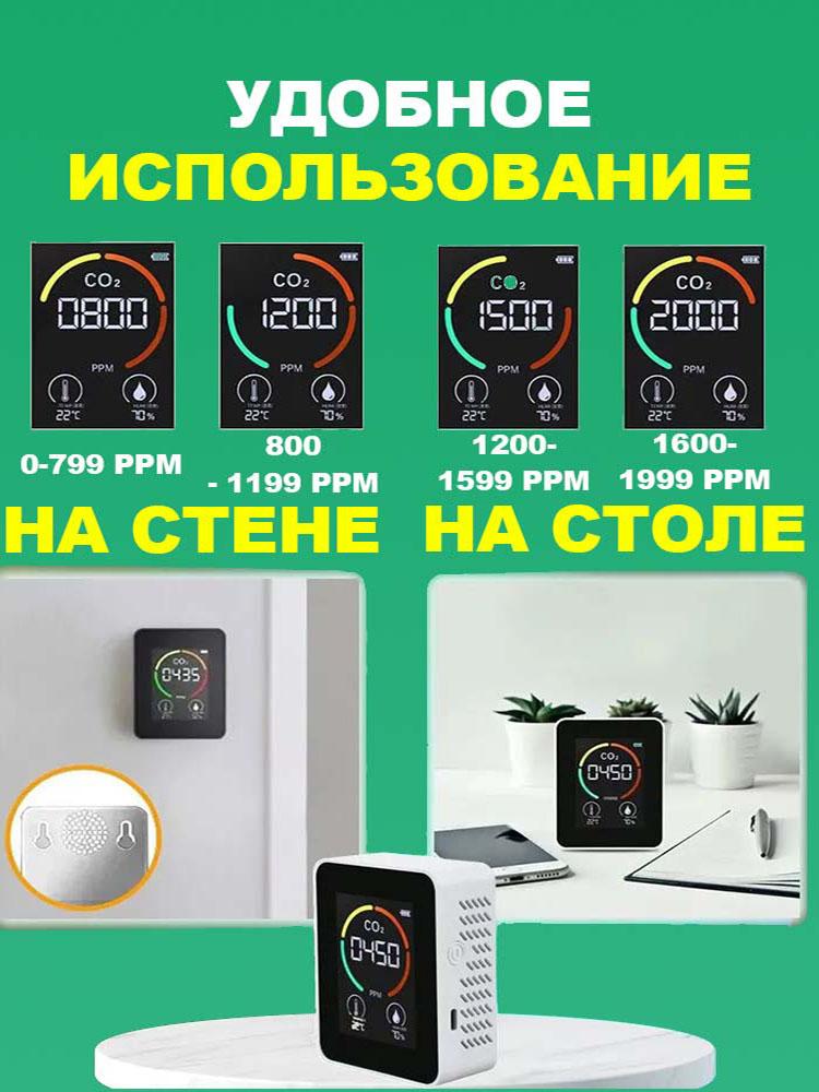 Датчик качества воздуха, углекислого газа, температуры и влажности