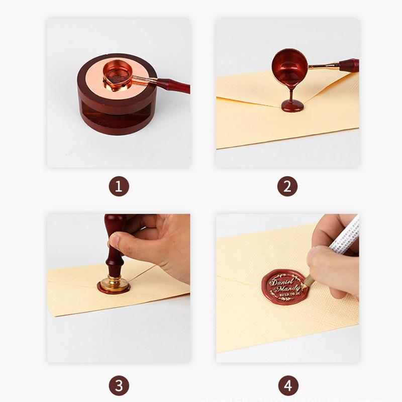 100PCS51Colors Wax Bean Envelope Invitation Letter Stamp Sealing Wax Special Mud Sealing Wax