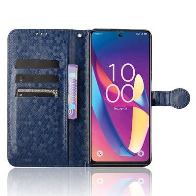 Для TCL 50 XL 5G Чехол-книжка с узором в горошек Кожаный чехол-кошелек для телефона