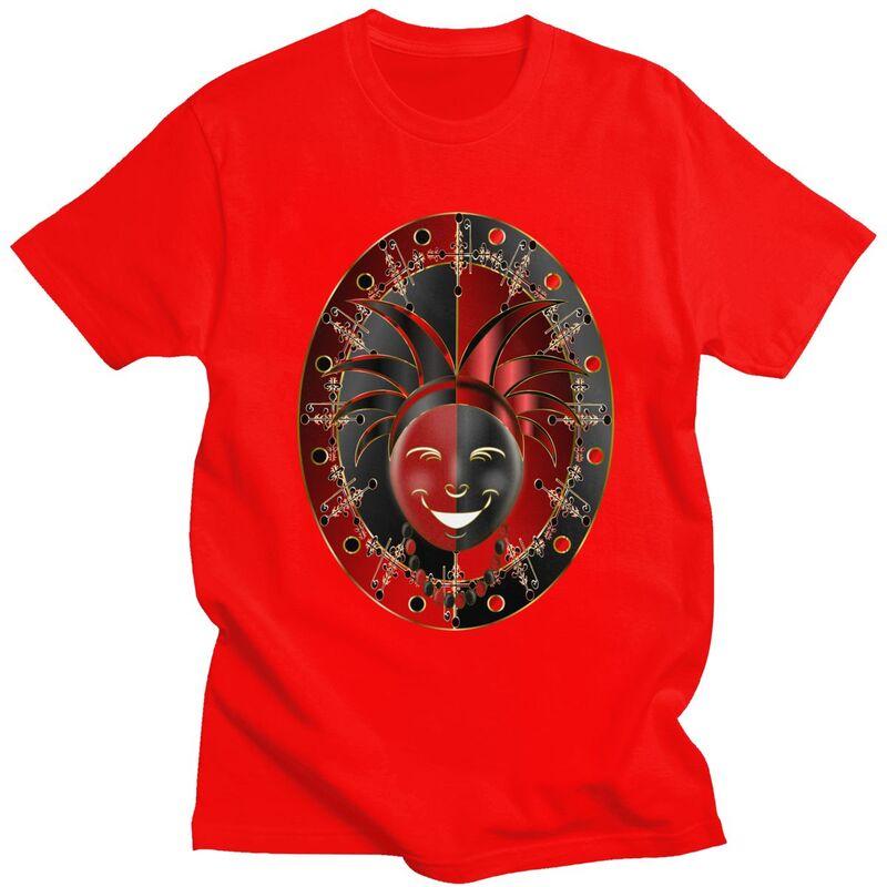 Custom Smiling Eshu Elegua T Shirt for Men Tshirt Casual Tees Short Sleeves Tshirts Loose Fit Clothing