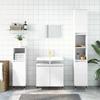 VidaXL Bathroom Cabinet White 58x33x60 Cm Engineered Wood 831572