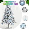 60cm Christmas  Blue Flocking Cedar Christmas Tree Package