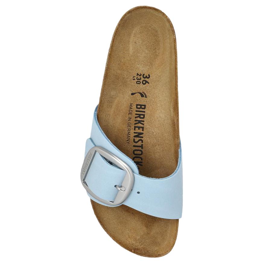 Birkenstock Мадридские резиновые сандалии с большой пряжкой, универсальные, в ретро-стиле, женские, синие 1031798