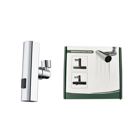 Удлинитель для смесителя «Водопад» Вращение на 360 градусов Три режима подачи воды Защита от брызг Универсальный