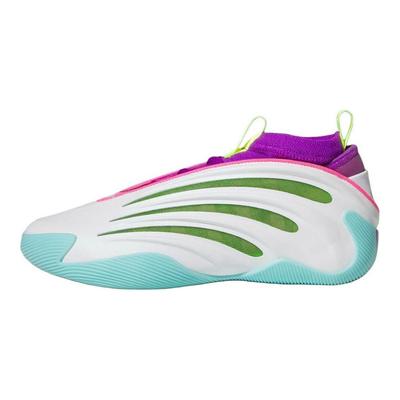 Джейлен Уильямс x Harden Vol.9 Противоскользящие Износостойкие Баскетбольные Кроссовки со Средним Верхом Унисекс Бело-Синие Кроссовки JQ4003