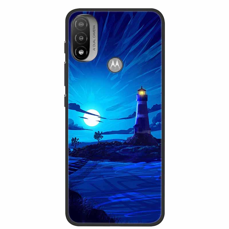 Чехол для Moto E20 Ударопрочный Мягкий Силиконовый Задний Чехол Для Motorola Moto E20 6.5" Чехлы для Телефона Для Moto E 20 XT2155 Coque Fundas