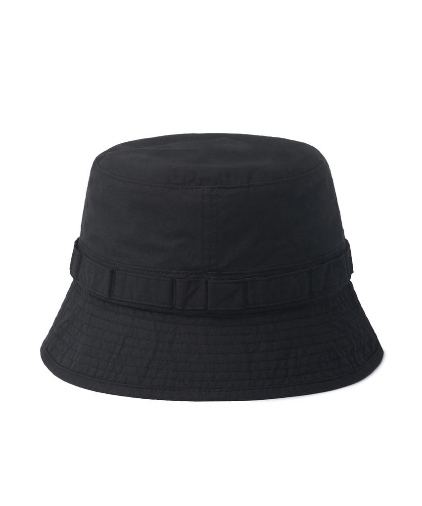 MUSINSA STANDARD Cotton Jungle Bucket Hat [Black]