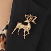 Elk Brooch High-end Brooch for Men and Women