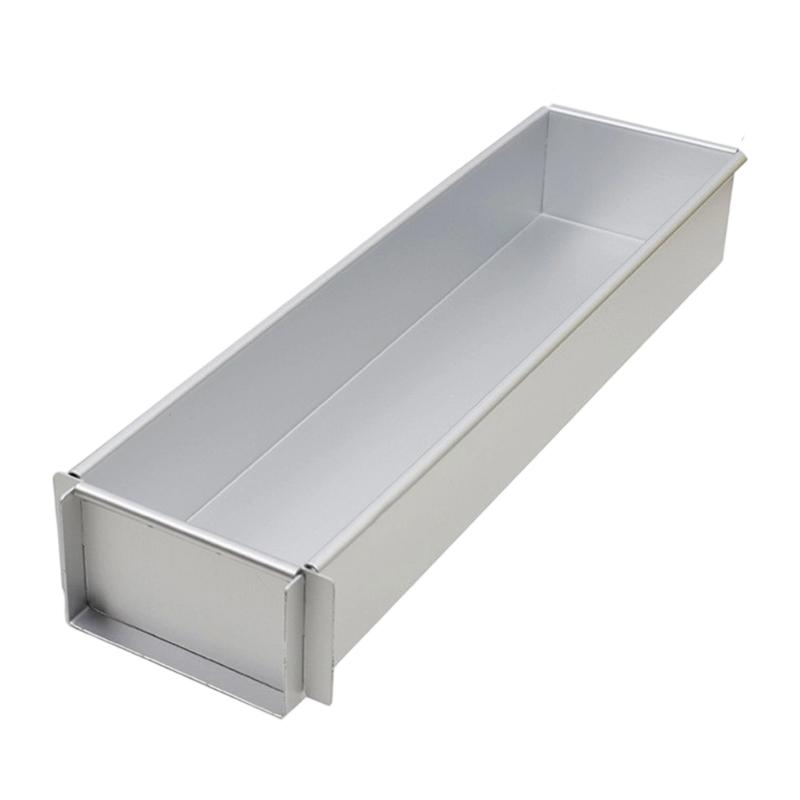 Форма для торта Тирамису из пищевого алюминиевого сплава, прямоугольная, с антипригарным покрытием, для десертов, чизкейка, для домашней кухни