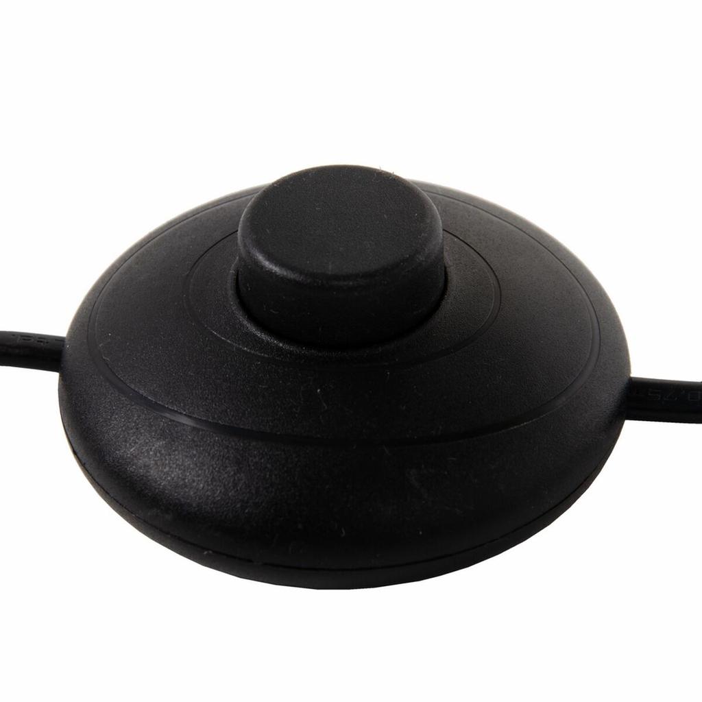 Светодиодная настольная лампа Черный Стекло Металл Белый 15 x 15 x 22 см