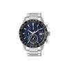Коллекция Eco-Drive Часы с кварцевым механизмом на солнечных батареях Ремешок из нержавеющей стали AT8154-82L