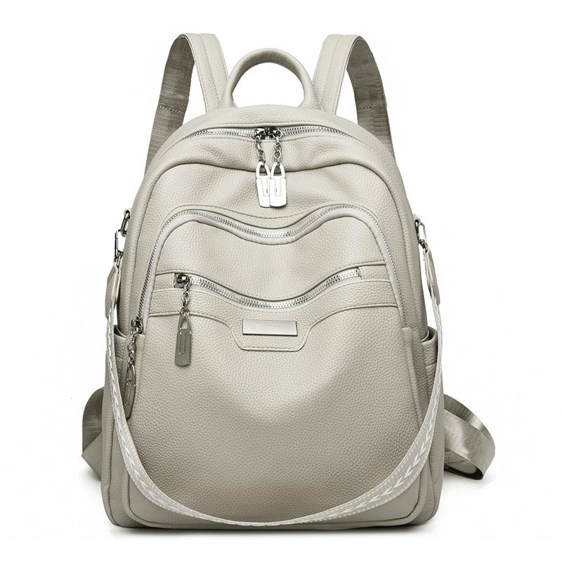 Модный и универсальный корейский стиль, модный студенческий легкий рюкзак, большой вместимости, женский рюкзак, женская многофункциональная сумка через плечо