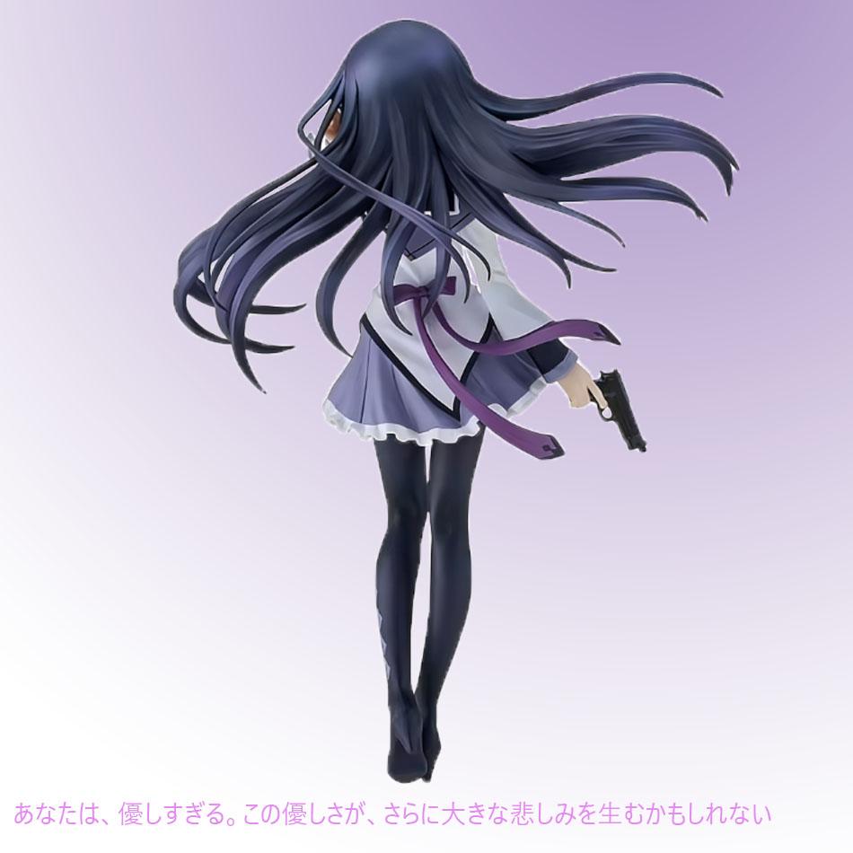 Puella Magi Madoka Magica Хомура Акэми ПВХ Аниме Фигурка Настольные Декоративные Украшения Лоли Коллекционная Модель