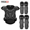 WOSAWE Motorcycle Racing Protective Gear Motocross Armor Vest Knee Pads Elbow Protective Guard