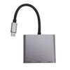 3-в-1 USB-C концентратор, подходит для AR-очков XREAL One, многопортовый адаптер, док-станция, поддержка быстрой зарядки PD 100 Вт, 4K 60 Гц