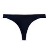 European-American Low Waist Cotton Seamless Nude Thong for Women