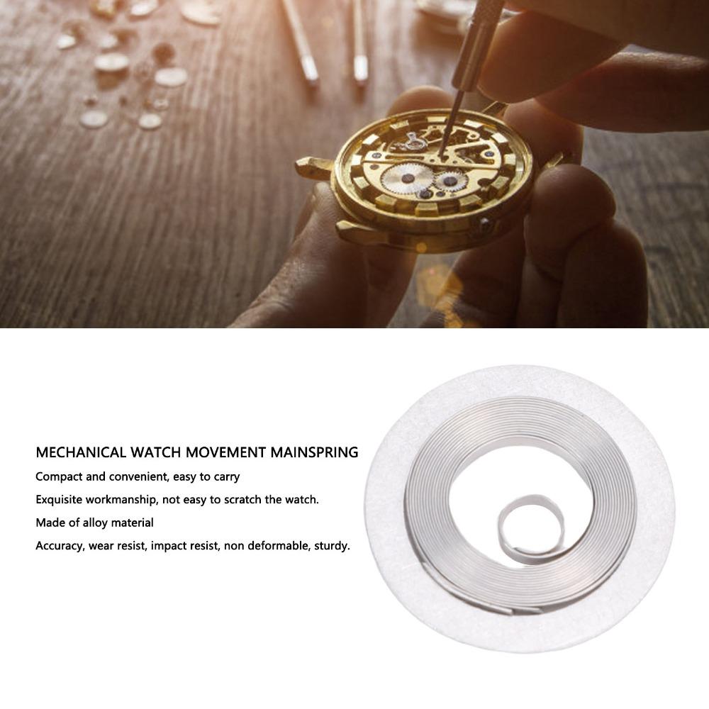 Silver Watch Movement Mainspring for For 3600 3601 mainspring for Professionals