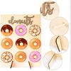 Donut Display Stand Wood Doughnuts Wall Stands Display board for Wedding Party Decoration