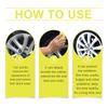 Homonth Паста для ухода за шинами Покрытие для шин Устранение глянца и блеска Уход за автомобилем Паста для восстановления протектора шин