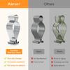 Aieve 4 Pcs Stainless Steel Towel Clips,Hand Towel Clips for Kitchen or Bathroom, Towel Holder Clips for Towel Rack,Oven Handle, Dishwasher, Stove
