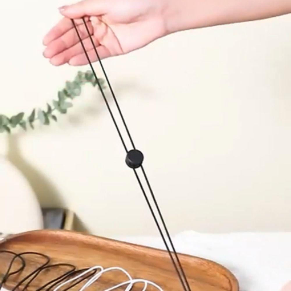 20pcs Solid Elastic Removable Chin Strap Clip Cord Fasteners Hat Retainer Hat Chin Strap