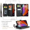 Для iPhone 16 Pro Max iPhone 16 iPhone 16 Plus, Прочный Кожаный (PU) Чехол-Книжка с Магнитной Застежкой, Браслет, Кошелек на Молнии с Держателем для Карт