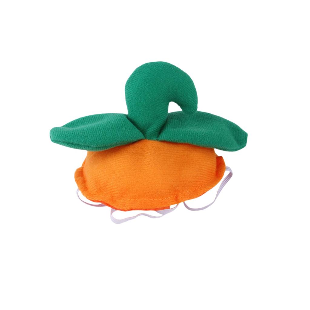Halloween Cat Pumpkin Hat, Cute Pumpkin Holiday Decoration Pet Hat
