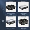 Сетевой коммутатор-трансивер netLINK для оптоволокна, адаптер питания