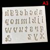 Numbers Molds Letters Silicone Mold 3D Fondant Mold Cakes Decorating Tools