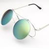 Солнцезащитные очки в ретро-стиле с большой оправой Prince Glasses для мужчин и женщин, металлические солнцезащитные очки-раскладушки с двухслойными линзами