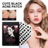 Cute Black Acne Patches For Face,Reduce Acne, Close Acne Marks, And Remove Blackheads(108 Count)