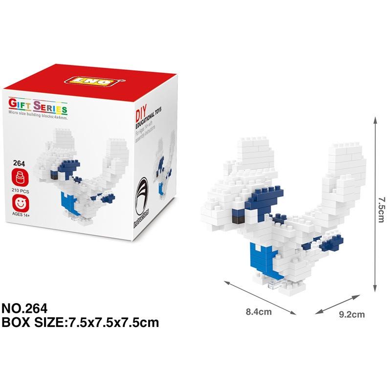 TopLovely Pokemon-Pikachu Series Diy Diamond Building Block Игрушка в подарок на день рождения