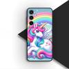 Unicorn Horse Comics Silicone Cover for OPPO A80 A40 A18 A16 A17 A15 A38 A78 A79 A54 A57 A58 A60 4G 5G Coque Phone Case
