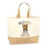 Sac cabas - PLANETEE - Anne-Lise Bas les pattes Ours - Jute - Imprimé en France - Motif Ours